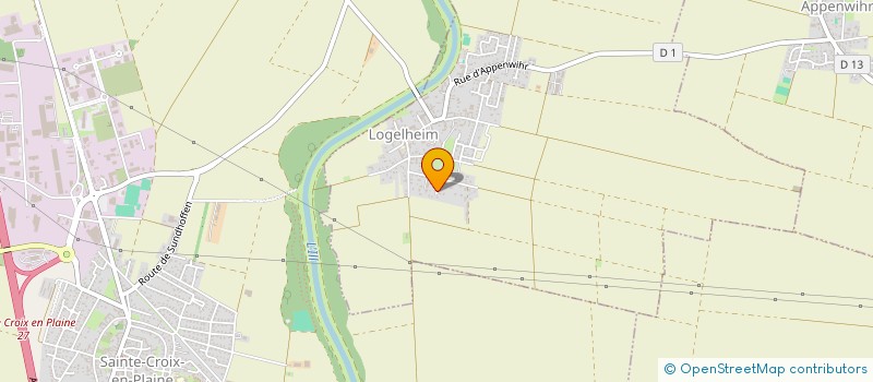 localisation de l'entreprise SYAA B IMMO  LOGELHEIM