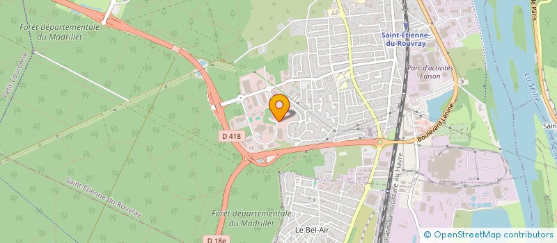 localisation de l'entreprise SYAH  MONT-SAINT-AIGNAN