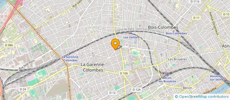 localisation de l'entreprise SYALLEGA  LA GARENNE-COLOMBES