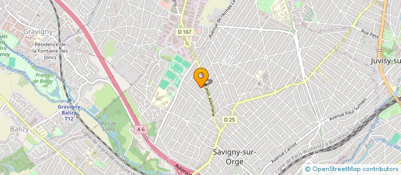 localisation de l'entreprise SYANI  SAVIGNY-SUR-ORGE