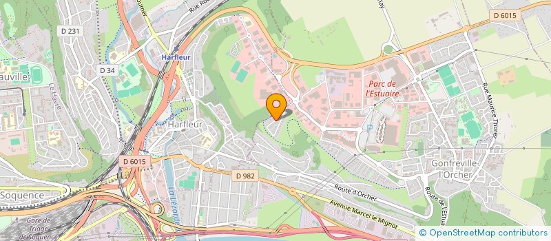 localisation de l'entreprise SYANI  GONFREVILLE-L'ORCHER