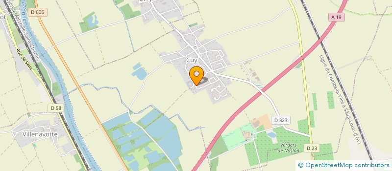 localisation de l'entreprise SYBA  CUY