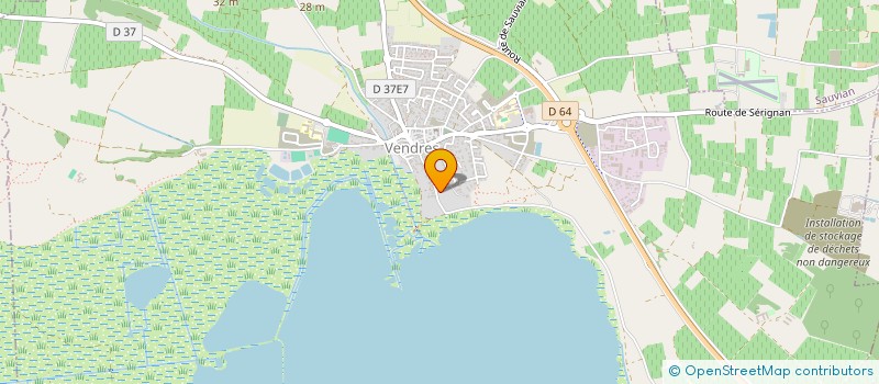 localisation de l'entreprise SYBAGO  VENDRES