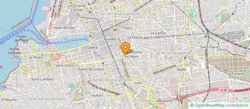 localisation de l'entreprise SYBALONI à MARSEILLE