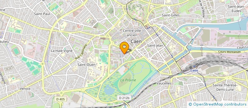 localisation de l'entreprise SYBATEC à CAEN