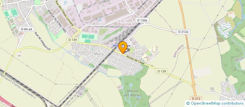 localisation de l'entreprise SYBEDEN CONCIERGERIE  MITRY-MORY