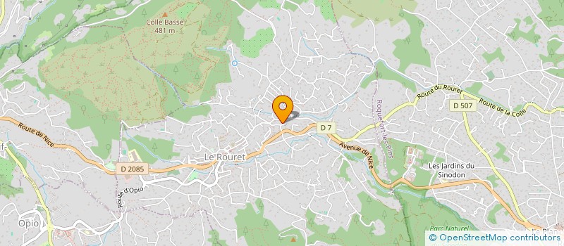 localisation de l'entreprise SYBEL  LE ROURET