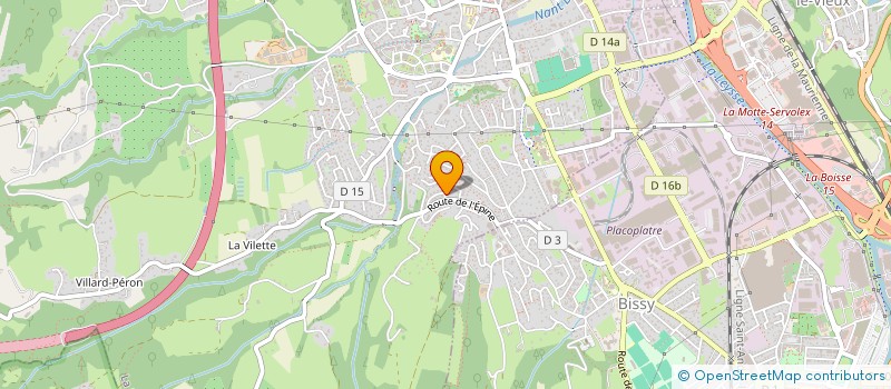 localisation de l'entreprise SYBELLEFAMILY  LA MOTTE-SERVOLEX