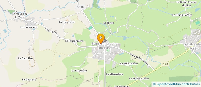 localisation de l'entreprise SYBER à EVRON