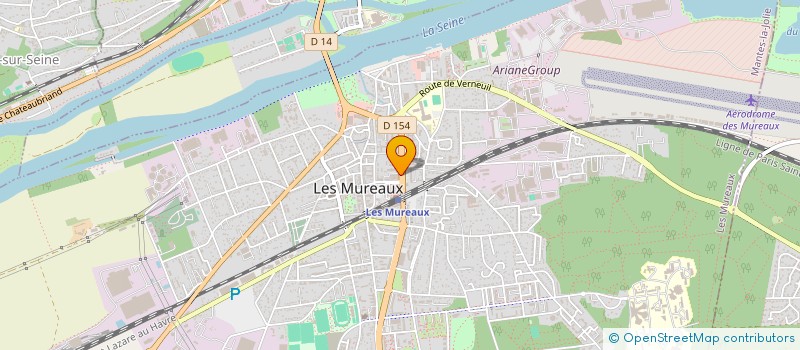localisation de l'entreprise SYBERDINE EXPRESS à LES MUREAUX