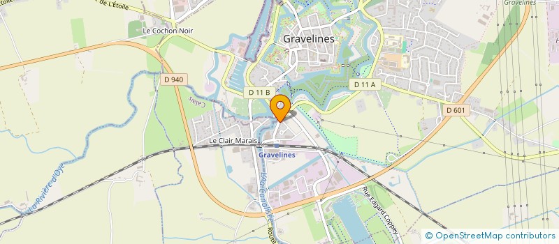 localisation de l'entreprise SYBILLE DISCO à GRAVELINES