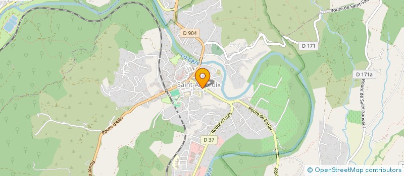 localisation de l'entreprise SYBILLE ZUMMO, NOTAIRE ASSOCIE D'UNE SOCIETE CIVILE PROFESSIONNELLE, TITULAIRE D'UN OFFICE NOTARIAL  SAINT-AMBROIX