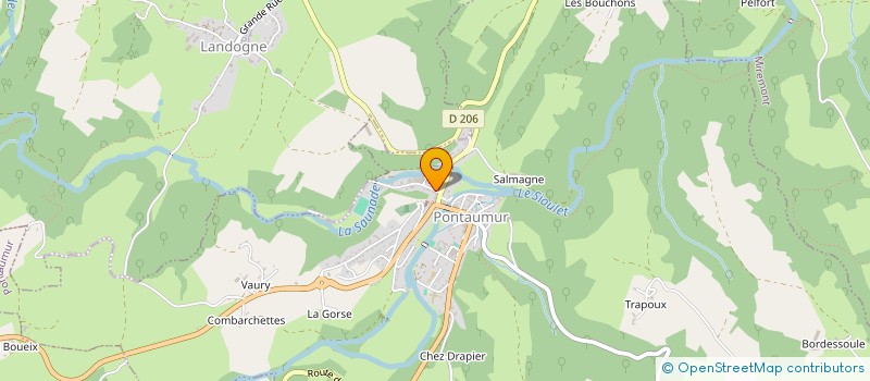 localisation de l'entreprise SYBIS  PONTAUMUR