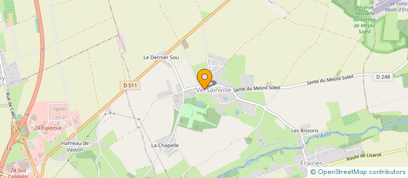 localisation de l'entreprise SYBLE  FALAISE