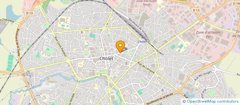 localisation de l'entreprise SYBO 49 à NANTES
