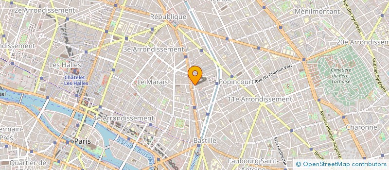 localisation de l'entreprise SYBOMA  PARIS