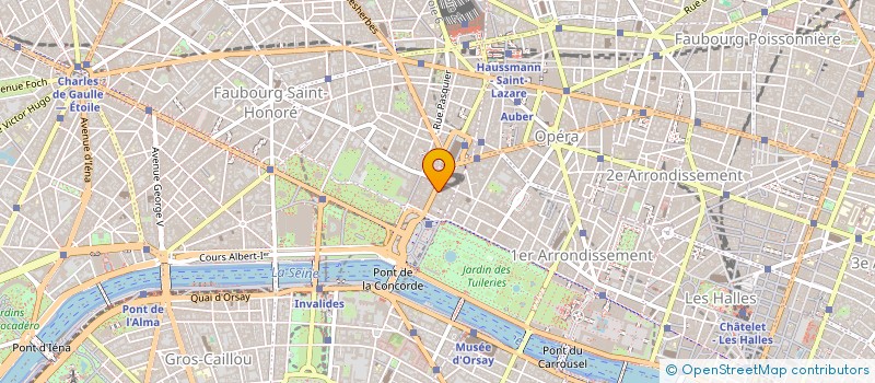 localisation de l'entreprise SYBSO SAS  PARIS