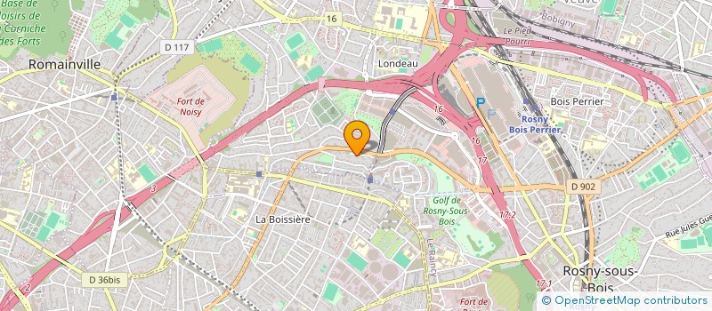 localisation de l'entreprise SYC EXCLUSIVE à NOISY-LE-SEC