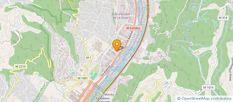 localisation de l'entreprise SYCA PROVENCAL à CARROS
