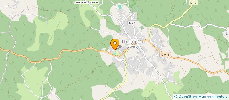 localisation de l'entreprise SYCAMP  LIMOGNE-EN-QUERCY