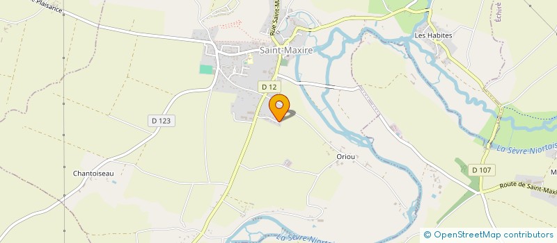 localisation de l'entreprise SYCAP à SAINT-MAXIRE