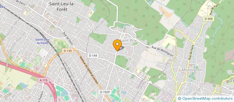 localisation de l'entreprise SYCAS CONSULTING à SAINT-PRIX