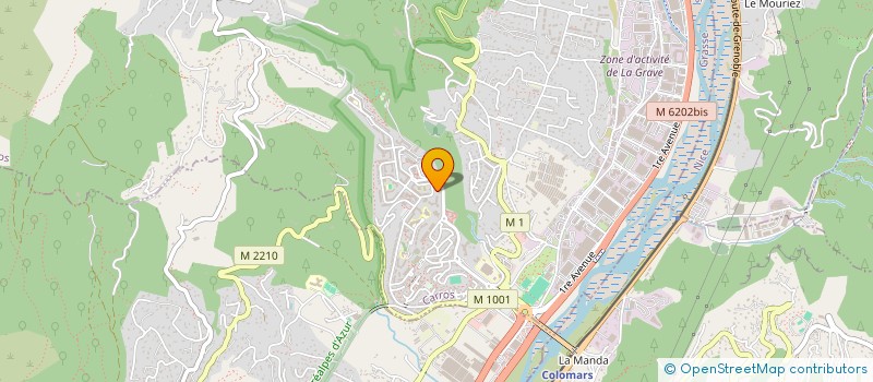 localisation de l'entreprise SYCASO à CARROS