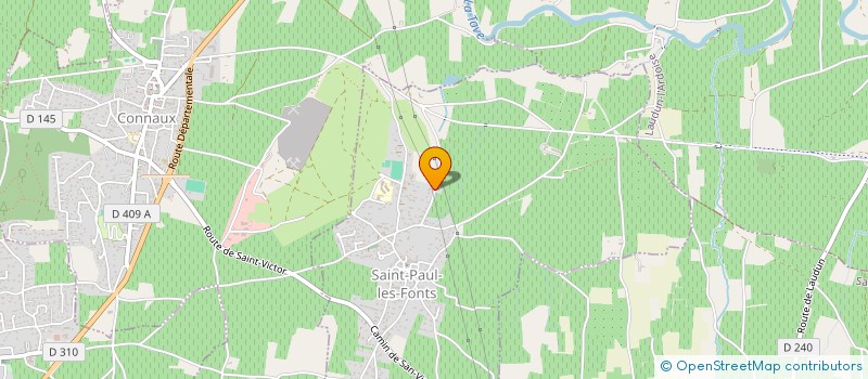 localisation de l'entreprise SYCHANSE  SAINT-PAUL-LES-FONTS