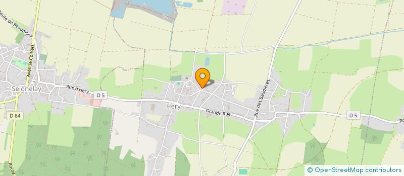 localisation de l'entreprise SYCLAD à HERY