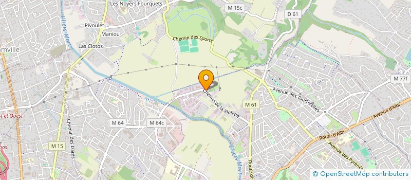 localisation de l'entreprise SYCLUS ENVIRONNEMENT à L'UNION