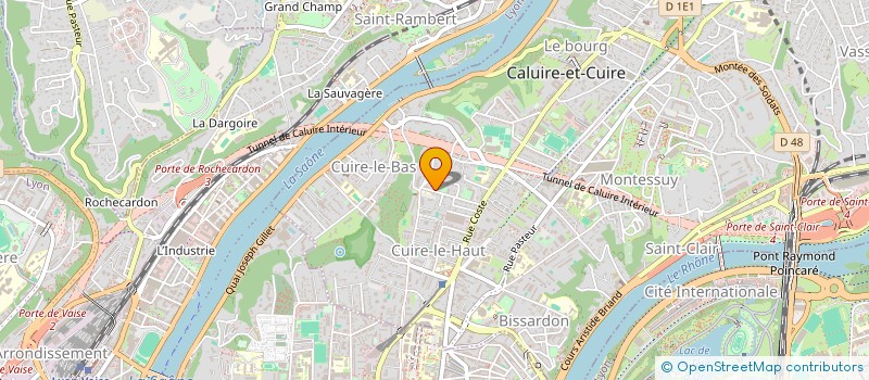 localisation de l'entreprise SYCO INGENIERIE à CALUIRE ET CUIRE