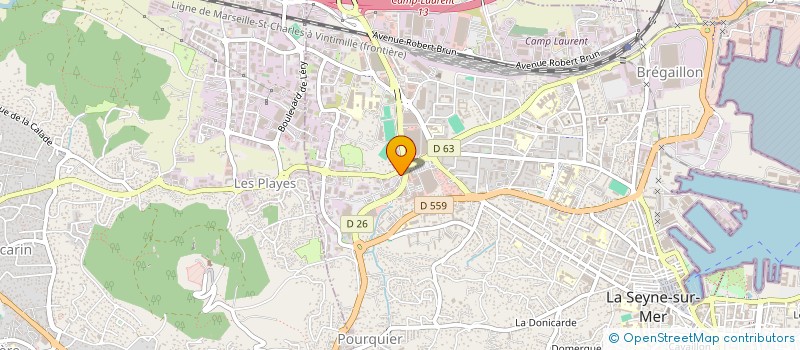 localisation de l'entreprise SYCO SYSTEM CONFORTATIF à LA SEYNE-SUR-MER