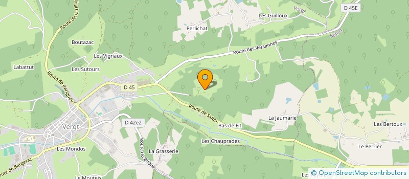 localisation de l'entreprise SYCOBOIS à SAINT-MICHEL-DE-VILLADEIX