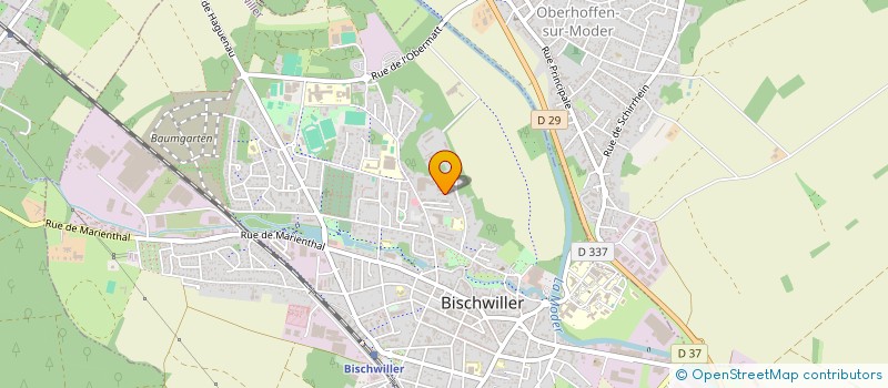 localisation de l'entreprise SYCOMORE à BISCHWILLER