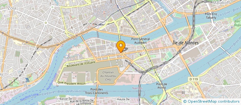 localisation de l'entreprise SYCOMORE SERVICES à NANTES