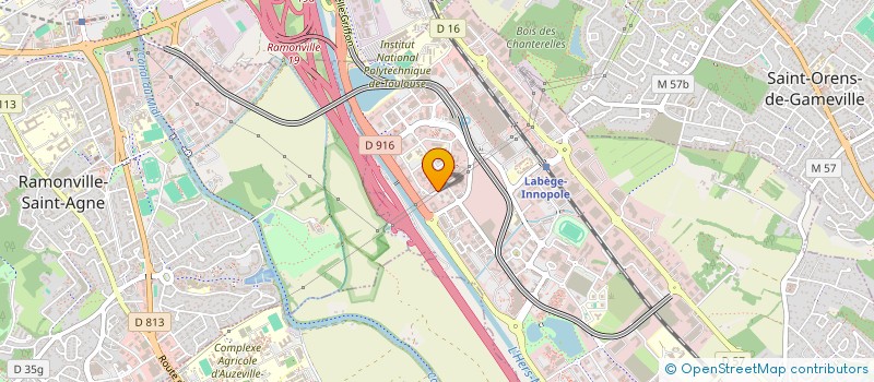 localisation de l'entreprise SYCOMORE TECHNOLOGIES  LABEGE