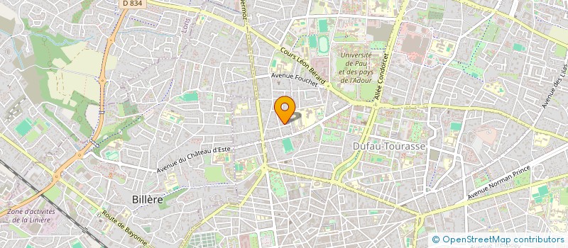 localisation de l'entreprise SYCOPLUS à PAU