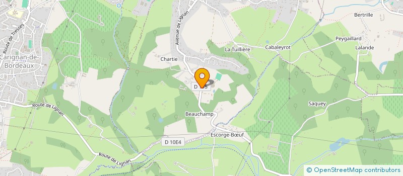 localisation de l'entreprise SYCOUX  FARGUES-SAINT-HILAIRE