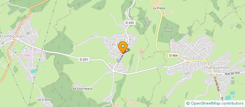 localisation de l'entreprise SYCRILOR IMMOBILIER FRANCE  LES ECORCES