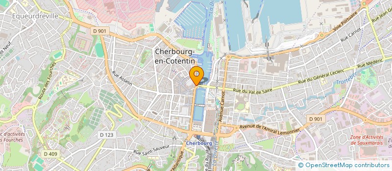 localisation de l'entreprise SYD  CHERBOURG-EN-COTENTIN