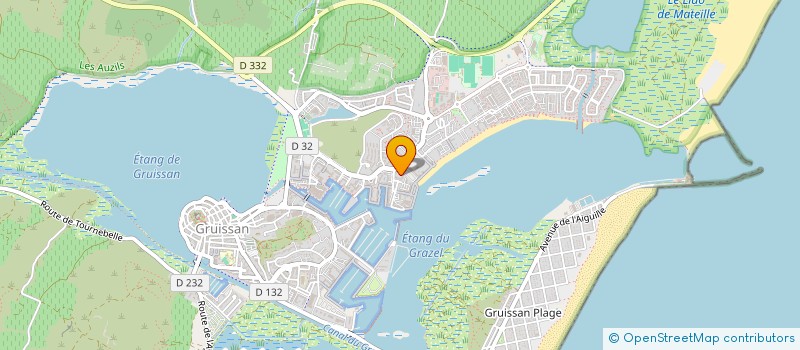 localisation de l'entreprise SYD COPRO PRESQU'ILE 2  GRUISSAN