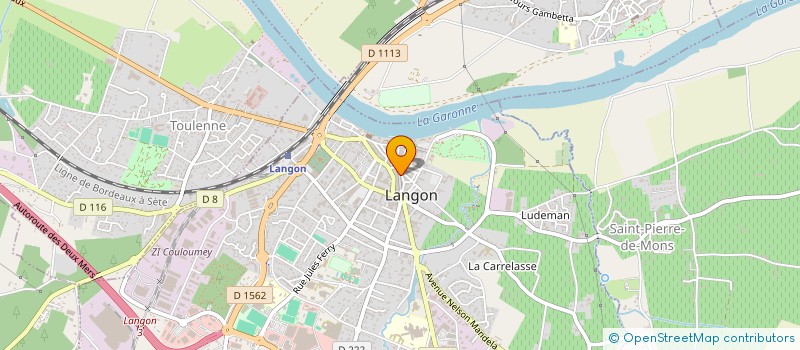 localisation de l'entreprise SYD'NETT à LANGON