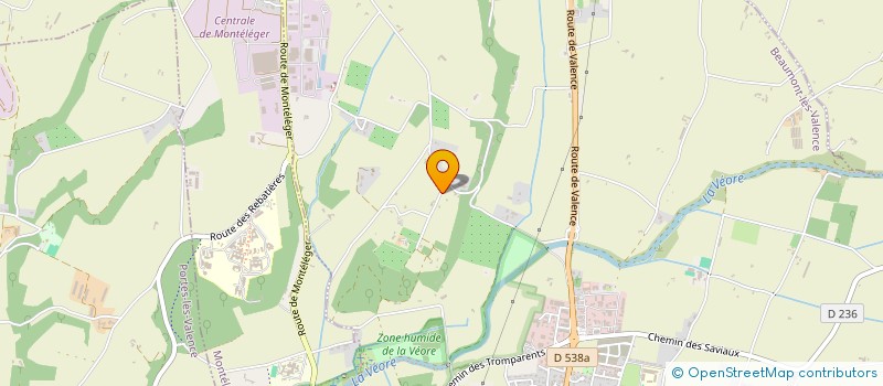 localisation de l'entreprise SYD ORGANYC CRAFT  BEAUMONT-LES-VALENCE