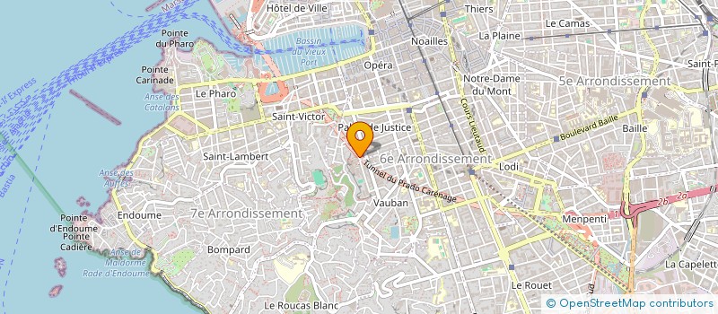 localisation de l'entreprise SYD TRANSPORT à MARSEILLE