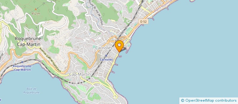 localisation de l'entreprise SYDARTH à ROQUEBRUNE-CAP-MARTIN