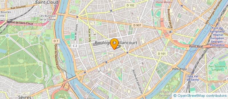 localisation de l'entreprise SYDEC INTERNATIONAL à BOULOGNE-BILLANCOURT