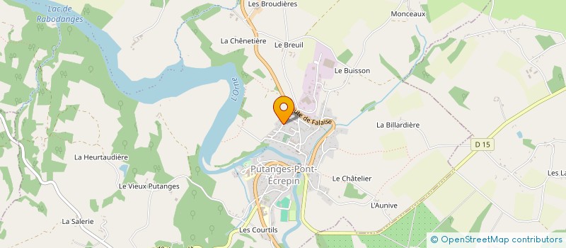 localisation de l'entreprise SYDEGIMY à PUTANGES-LE-LAC