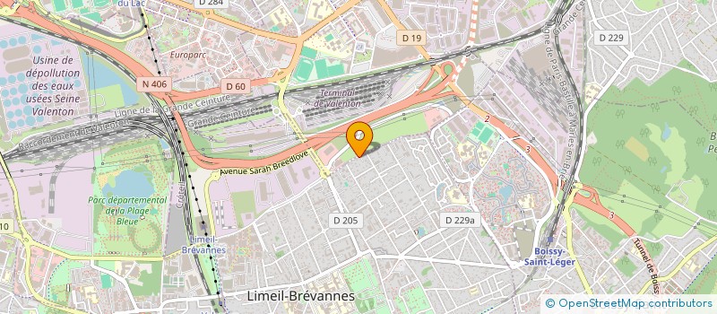 localisation de l'entreprise SYDEL à LIMEIL-BREVANNES