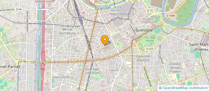 localisation de l'entreprise SYDEM à GRENOBLE