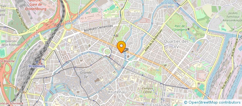 localisation de l'entreprise SYDI  STRASBOURG